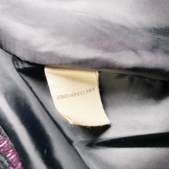 Lavender & Honey Women's Purple and Black Leopard Print Cropped Jacket - Picture 9 of 12